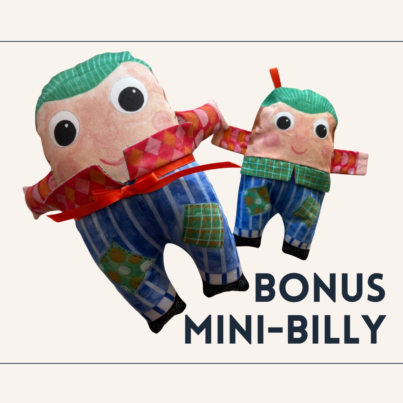Zero Waste Billy Doll Kit - with bonus Mini-Billy!