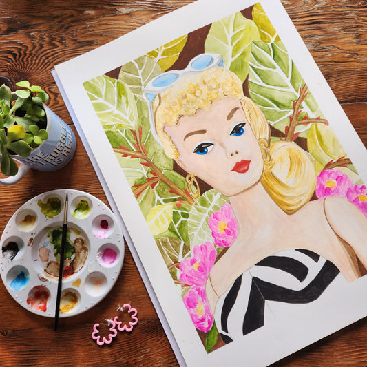'Dreaming of...' - Inspired by Frida Kahlo and Barbie