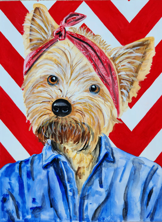 V for Vicpawry Print