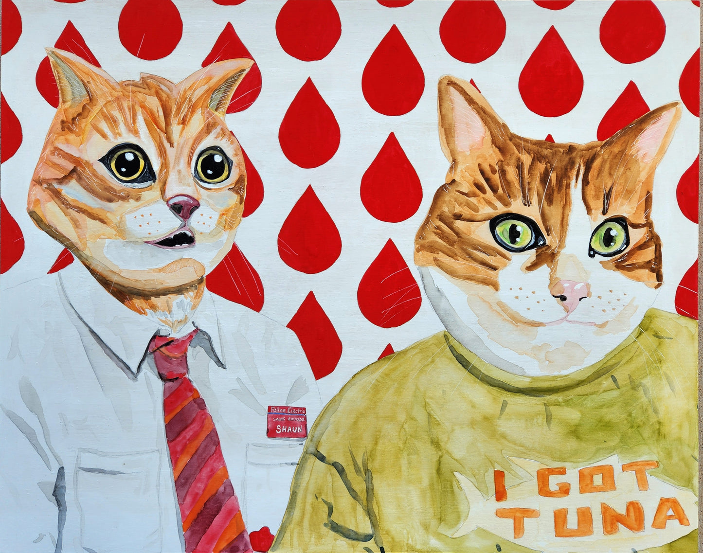 You've Got Red On You Greeting Card