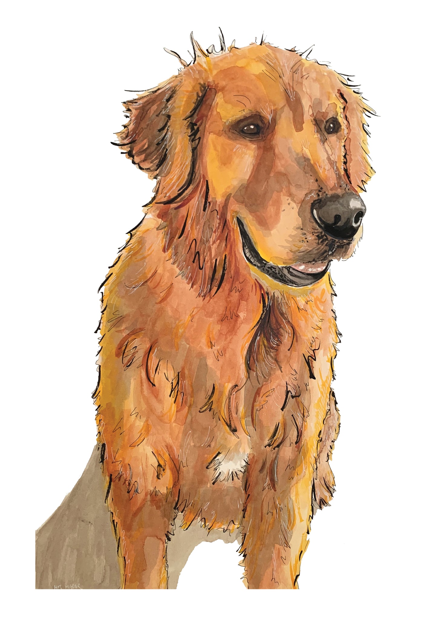 Archie Greeting Card