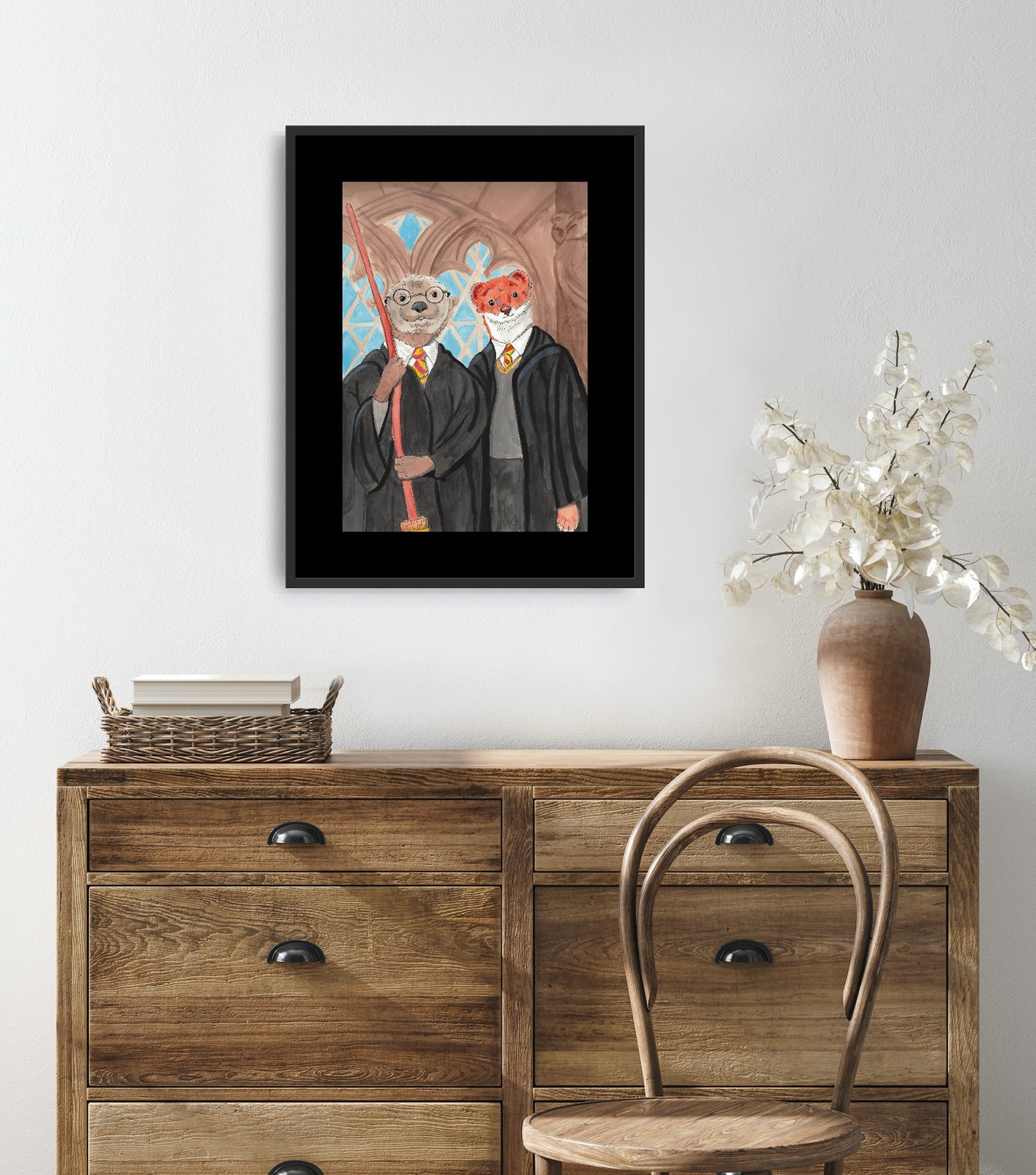 Harry Otter and Ron Weasel by Meg Mader