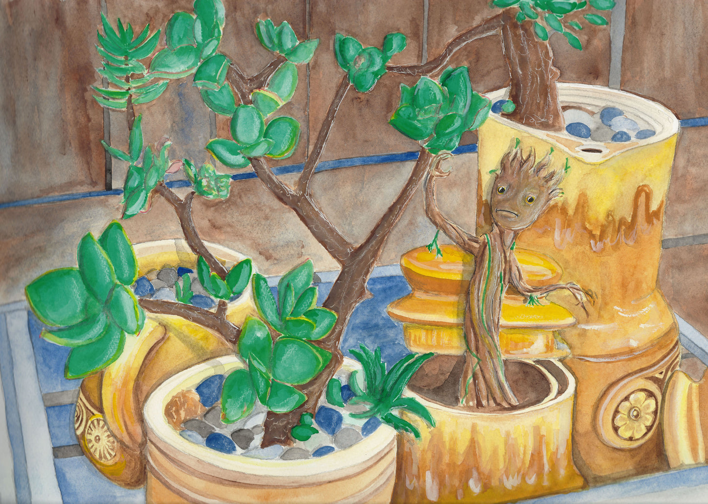 Groot in the Garden by Meg Mader