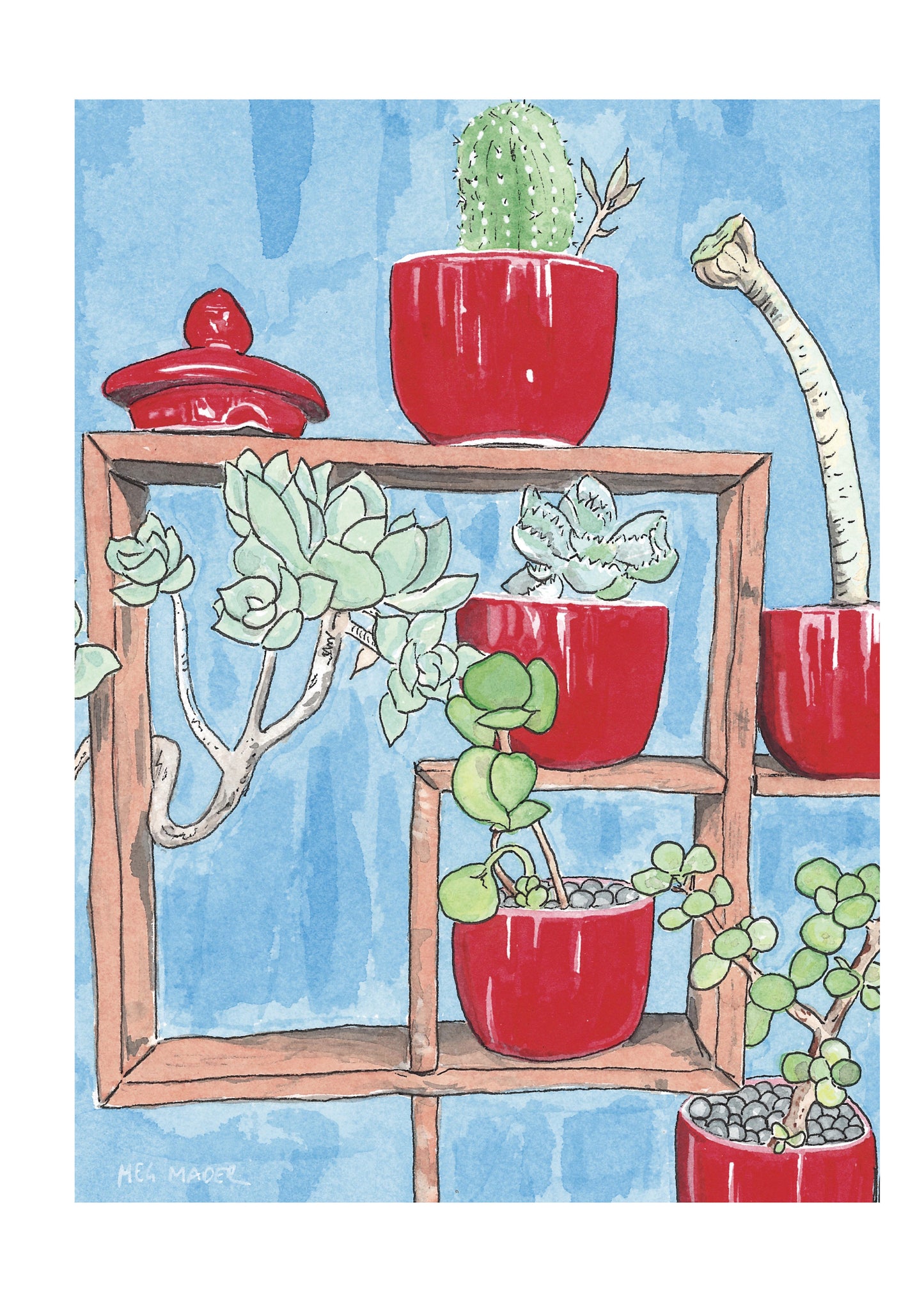 Secret Garden Greeting Card