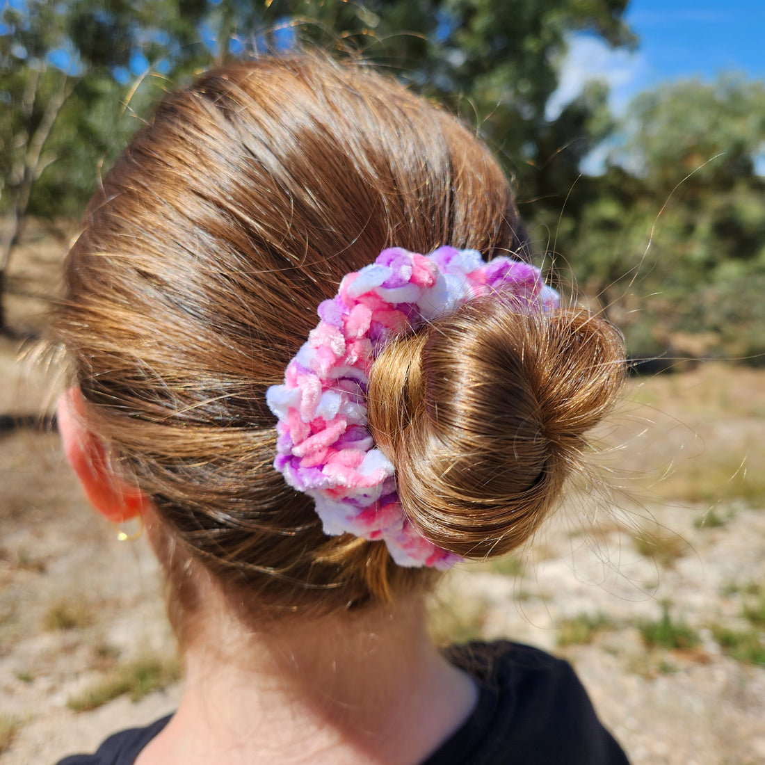 Introducing Handmade Crochet Scrunchies