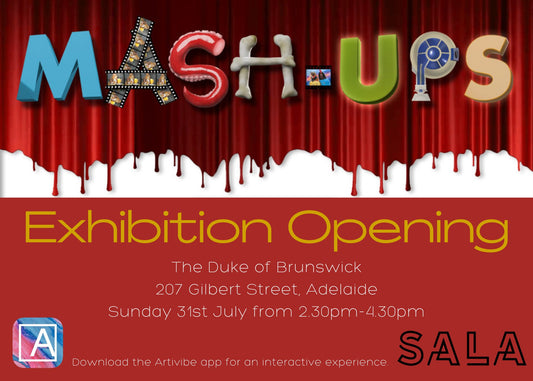 Mash-Ups Exhibition Opening