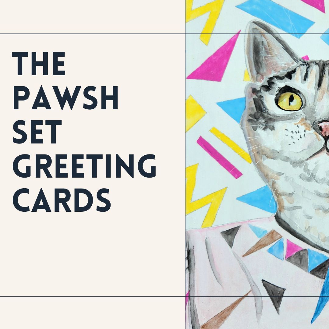 The Pawsh Set Greeting Cards