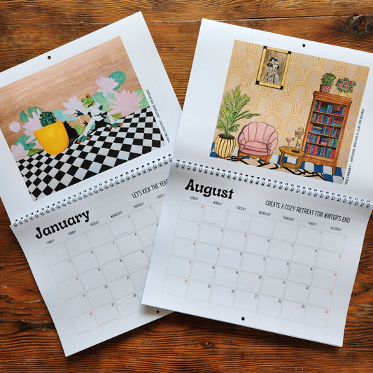 2025 Calendar - Pattern Collection - The Journey Studio
