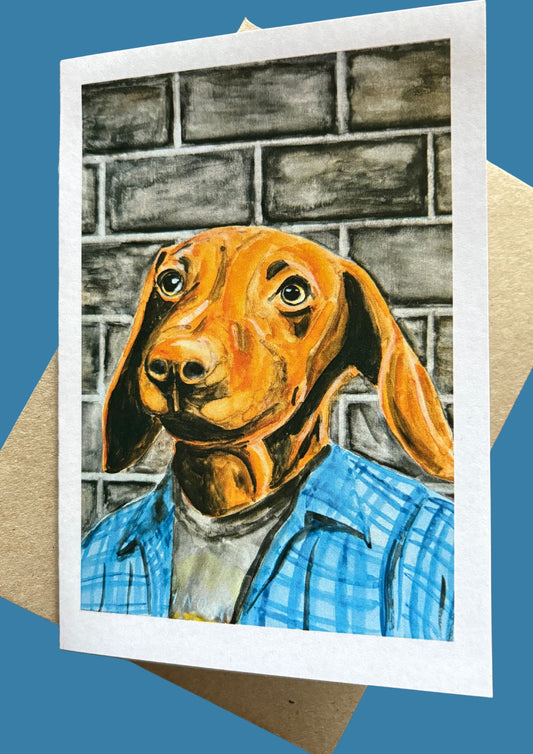 Faith No Mutt Greeting Card