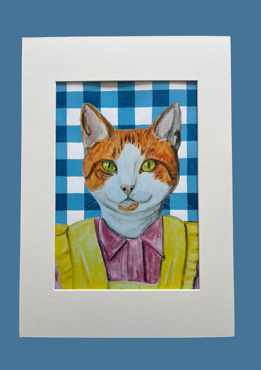 Purrfectly Stepford Print