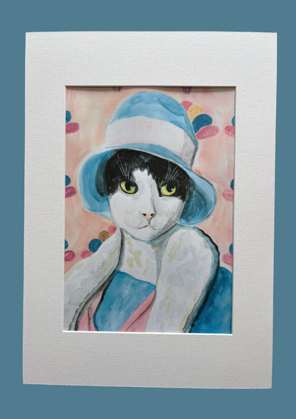 Clawssy Dame Print
