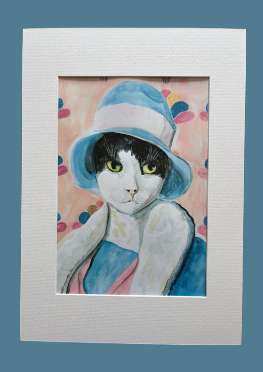 Clawssy Dame Print