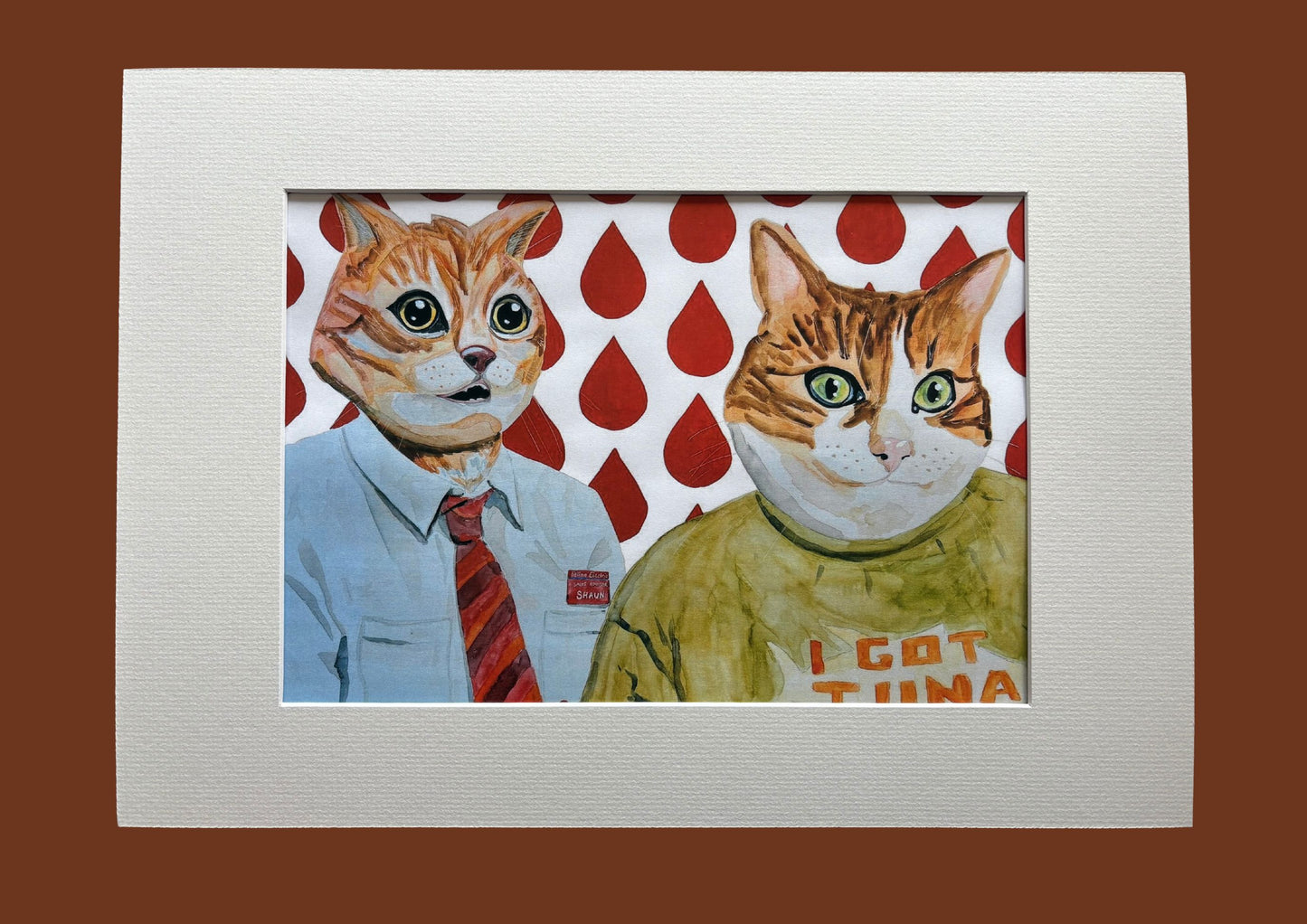 You've Got Red On You Print