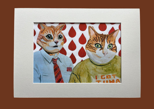 You've Got Red On You Print