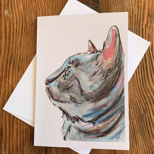 Crystal Greeting Card