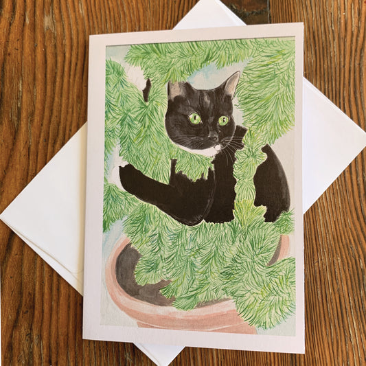 Monty Greeting Card