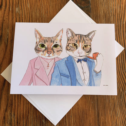 Pam and Reggie Greeting Card